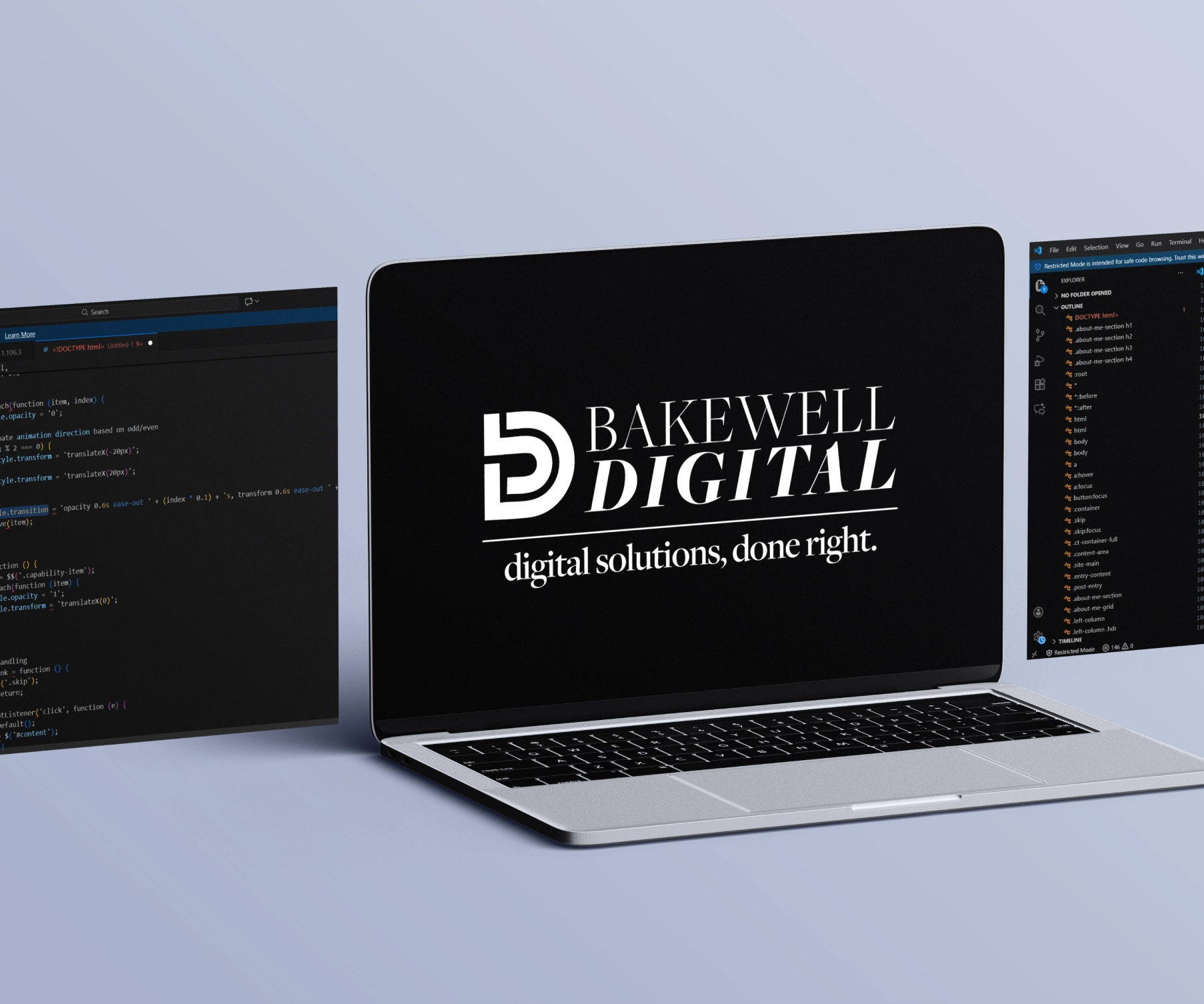 Bakewell Digital - James Bakewell at work
